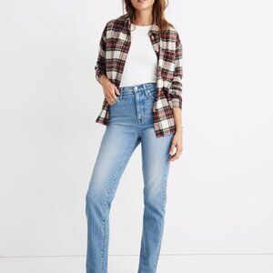 Madewell Classic Straight Full-Length Jeans in Eastend Wash